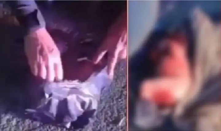 Bebê recém-nascido é encontrado dentro de sacola em rua de Fortaleza