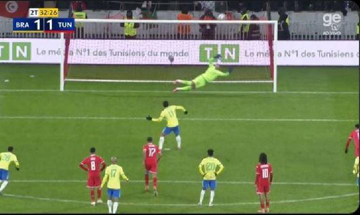 Brasil empata com a Tunísia no último jogo do ano após pênalti perdido por Lucas Paquetá