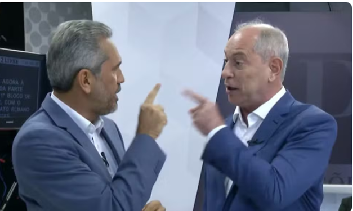Ciro e Elmano discutem saúde, educação e economia no Ceará em debate que teve troca de acusações e 'dedos na cara'