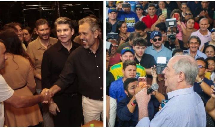 Ciro e Elmano disputam Interior e vão aos mesmos municípios na mesma semana