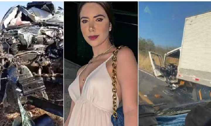 Empresária morre em colisão entre carro e caminhão em Morada Nova, no Ceará
