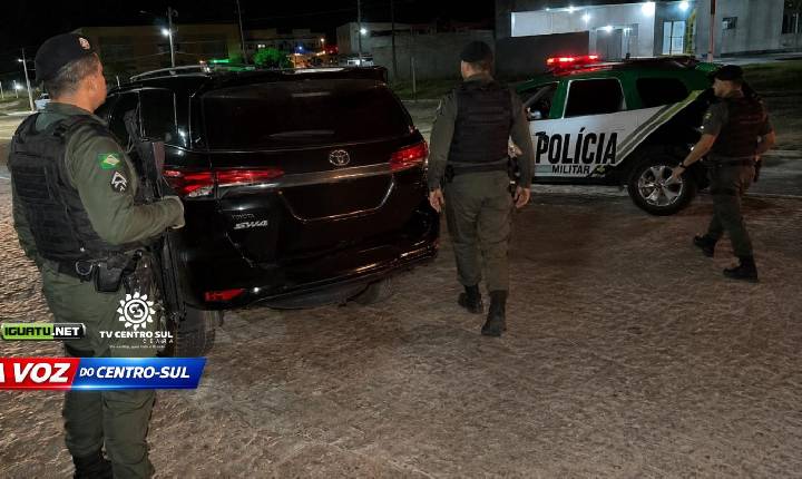 Homem é abordado em SW4 após disparos para o alto em Icó; pistola e munições são apreendidas
