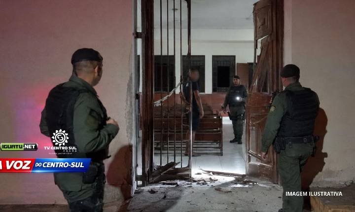 Homem é flagrado dentro de centro espírita após arrombamento em Iguatu