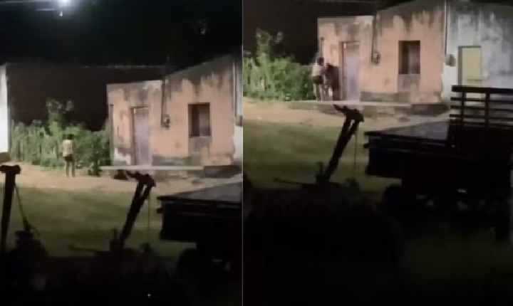 Mãe é presa por espancar a filha em via pública em Mombaça no interior do Ceará