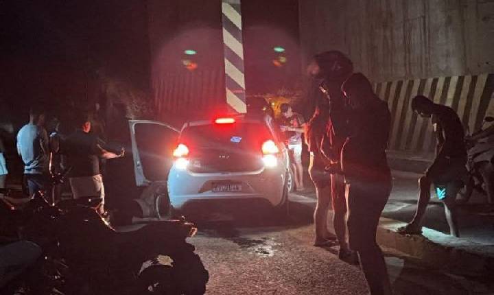 Motorista morre após colidir carro em mureta da Transnordestina, na zona rural de Iguatu