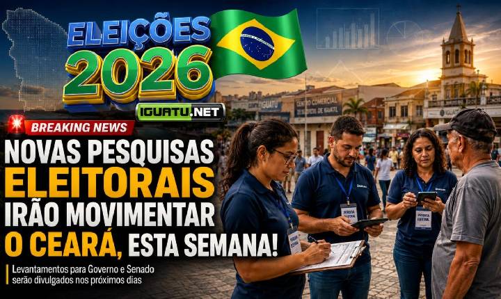 Novas pesquisas eleitorais prometem movimentar disputa pelo Governo e Senado no Ceará
