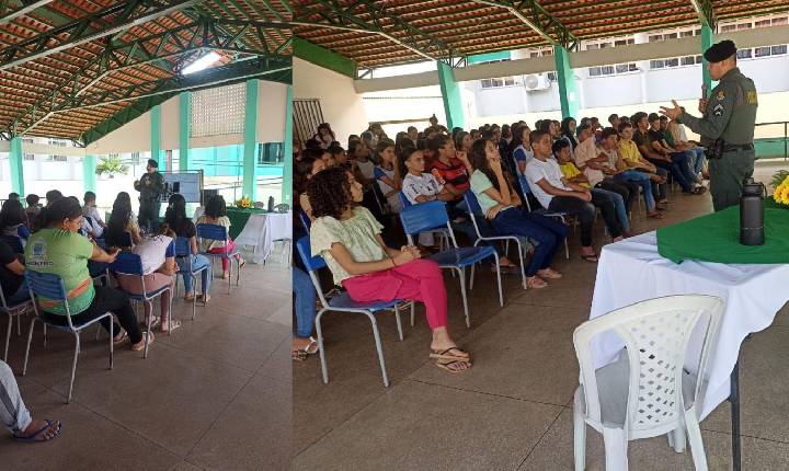 PMCE e Ministério Público levam projeto “Fala que Salva” às escolas de Granjeiro