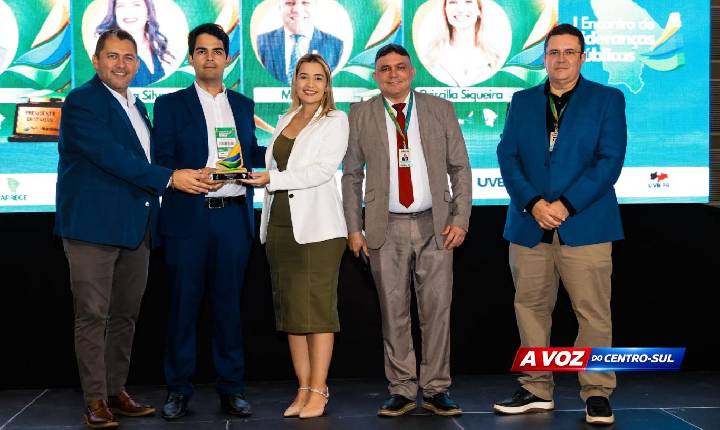 Presidente da Câmara Municipal do Cedro é destaque em premiação estadual