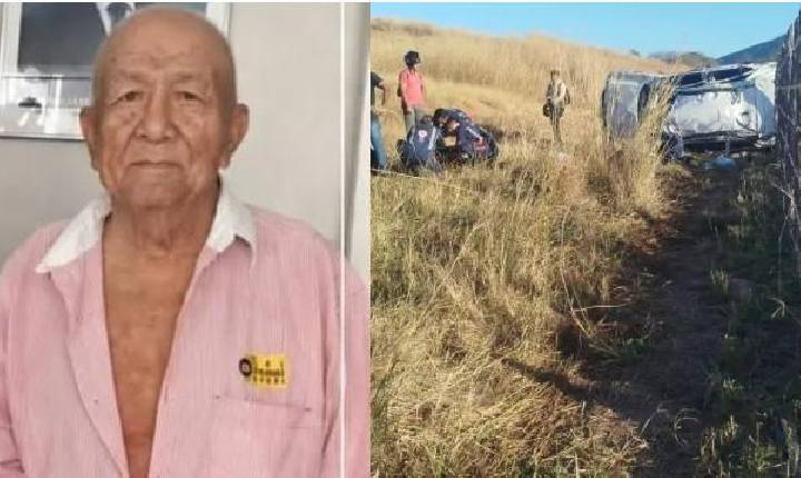 Um morto e três feridos no capotamento de carro em Crato que trazia pacientes de Acopiara