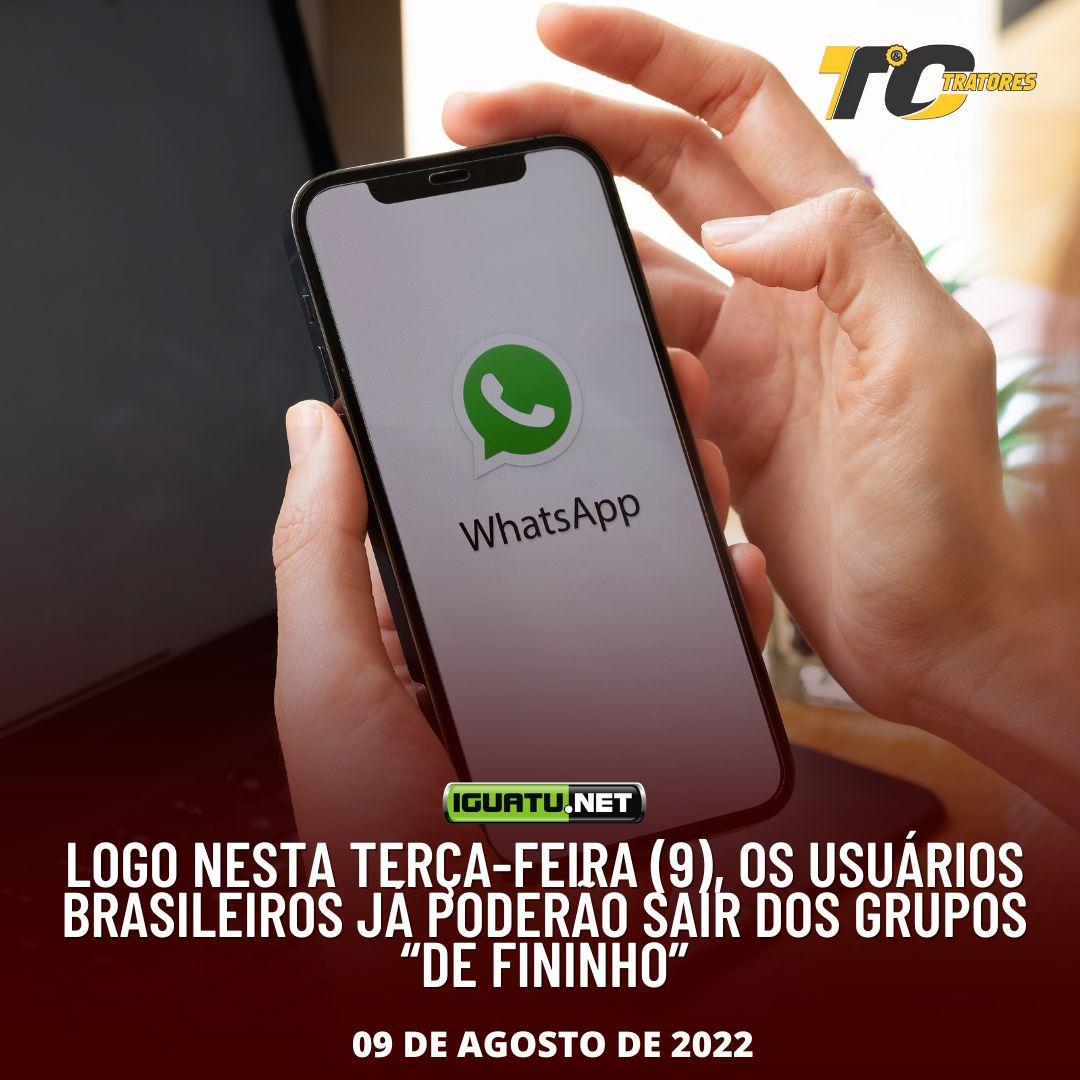 WhatsApp vai permitir que usuário fique ‘off-line’ e saia de grupos ‘de fininho’