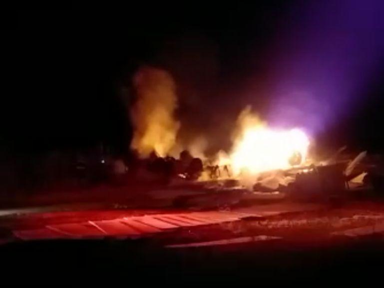 Caminhoneiro morre carbonizado em acidente no interior do Rio Grande do Norte