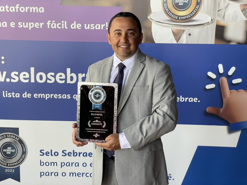 ELLO Hotel de Iguatu conquista o Selo de qualidade SEBRAE de Diamante