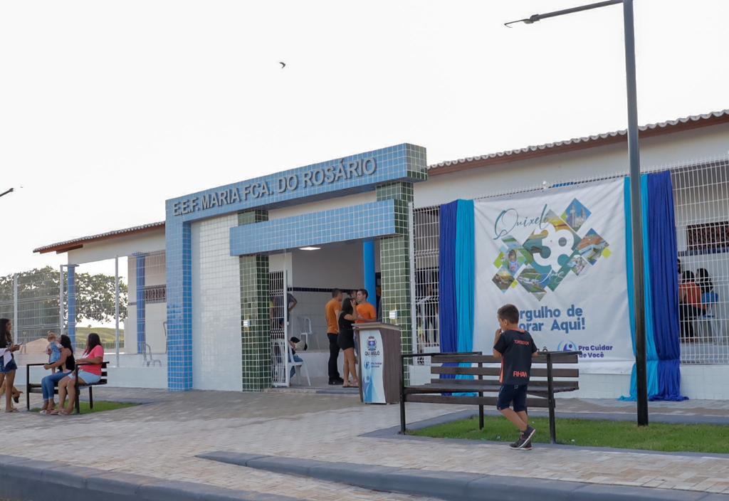 Prefeitura de Quixelô inaugura escola no Sítio Caldeirão