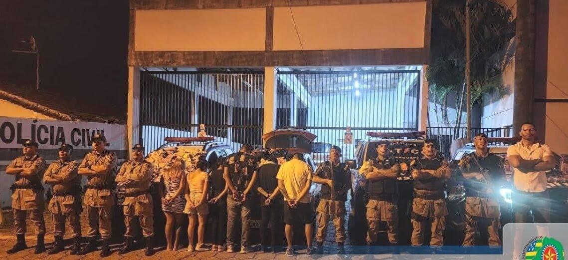 Grupo é preso em motel após furtarem calcinhas e cuecas
