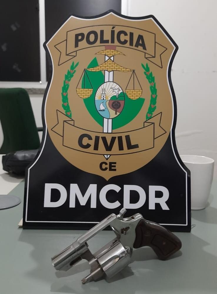 Idoso de 70 anos é preso e arma de fogo é apreendida pela Polícia Civil durante ação em Cedro