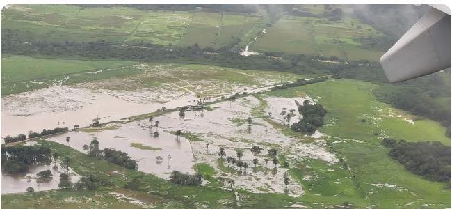 Bahia registra 5 mil desalojados por causa das chuvas registrada neste feriadão, sexta, sábado e domingo