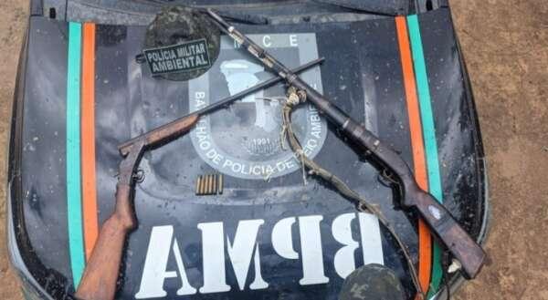 BPMA apreende três armas de fogo em ações nas cidades de Crato e Icó