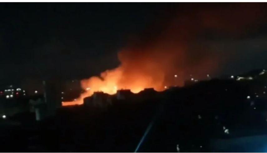Incêndio em comunidade de SP mobiliza bombeiros da capital