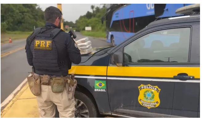 Passageiro é preso em Tianguá no Ceará com 10kg de 