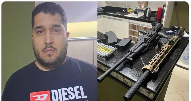 Iguatuense é preso com escopetas de grosso calibre no Paraguai