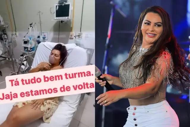 Marcia Fellipe se recupera após ser hospitalizada e cancelar agenda de shows na Bahia