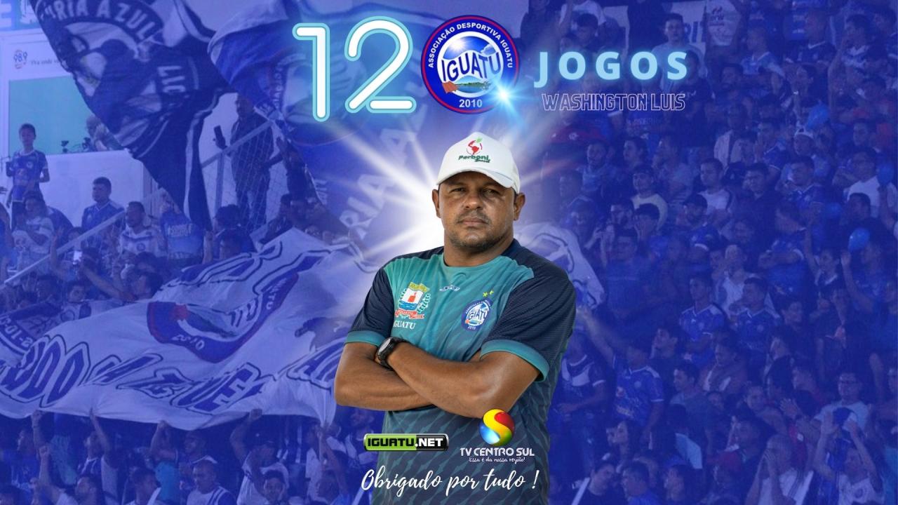 Técnico Washington Luiz completa 120 jogos como técnico do Iguatu
