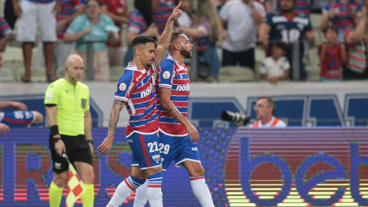 Na estreia de Marinho,  Pikachu marca e Fortaleza vence Athletico-PR e encosta no G-6 do Brasileirão