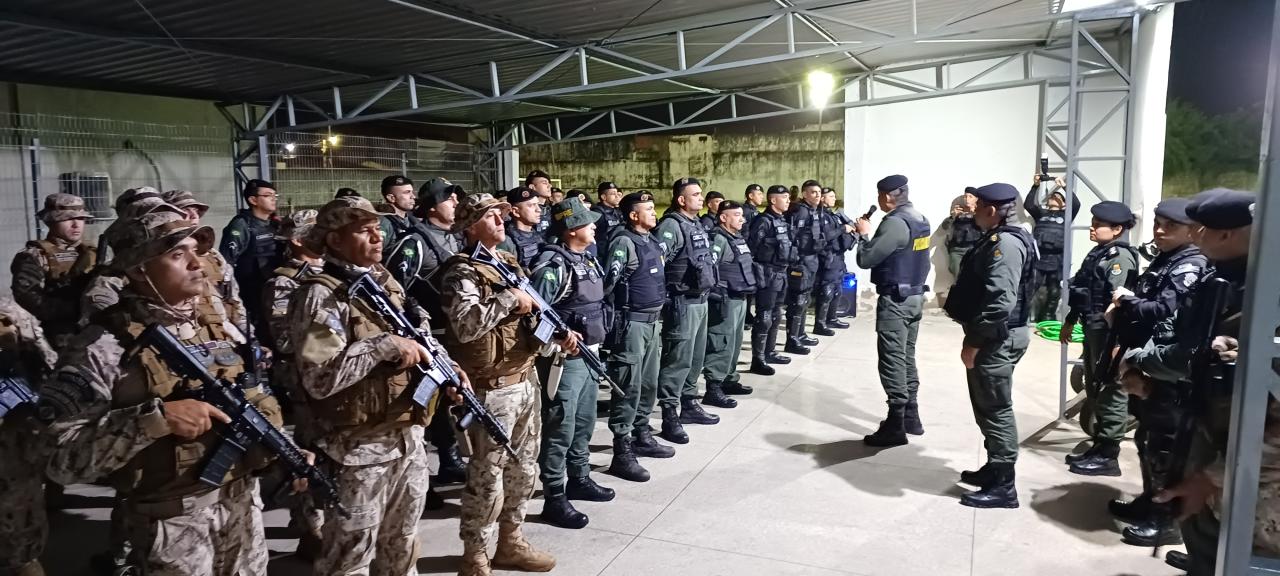 Polícia Militar deflagra a Operação ARPO em Iguatu