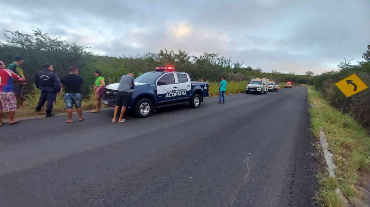 Acidente de trânsito com vítima fatal em Acopiara
