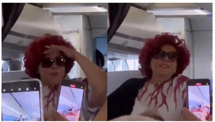 Alcione faz show 'exclusivo' durante voo atrasado em São Paulo