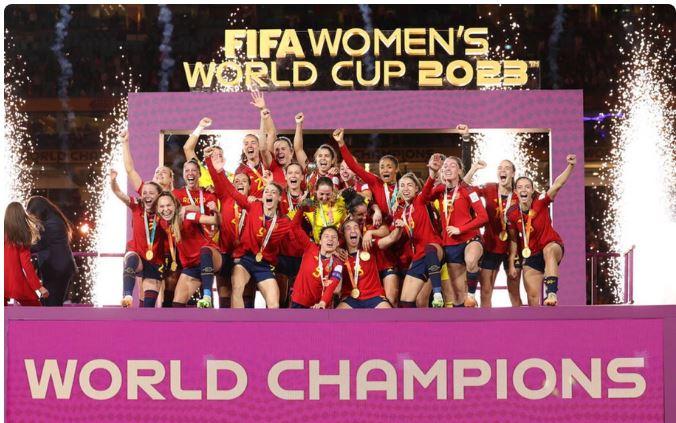 Espanha vence Inglaterra e conquista título inédito na Copa do Mundo Feminina