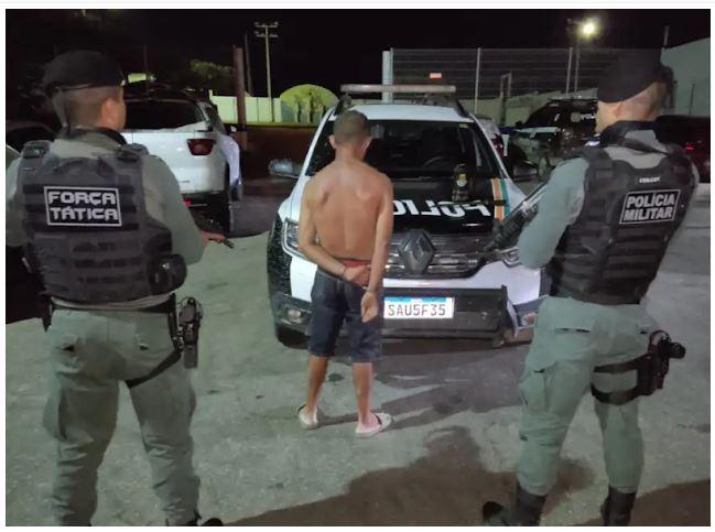 Filho mata o pai com golpes de facão em Nova Russas, o acusado foi preso em flagrante