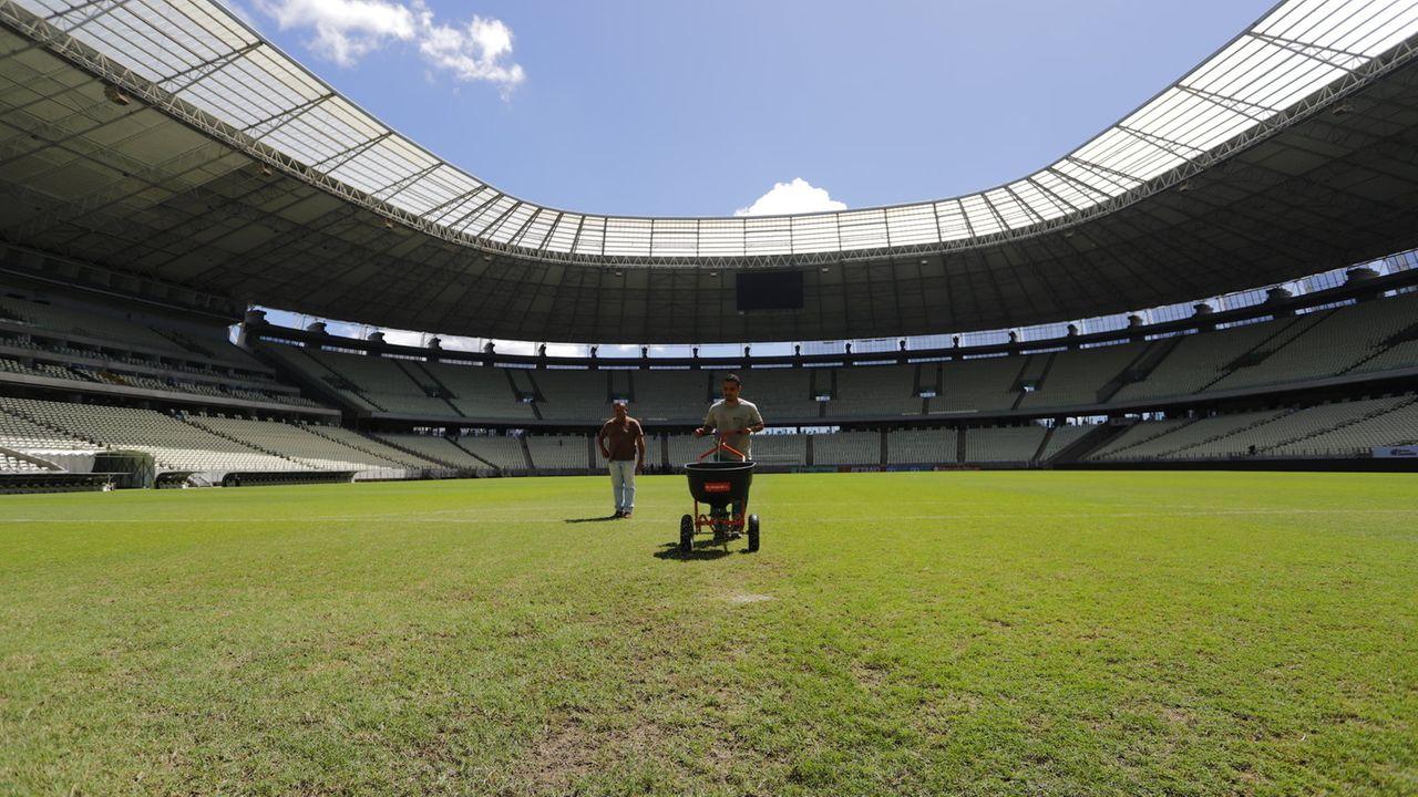 Por insatisfação com gramado, Conmebol não confirma Castelão para quartas da Sul-Americana