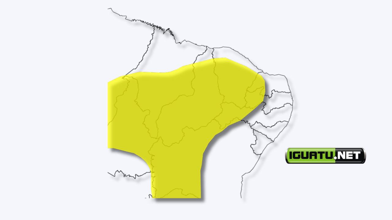 Umidade do ar cai em Iguatu e 127 cidades do Ceará