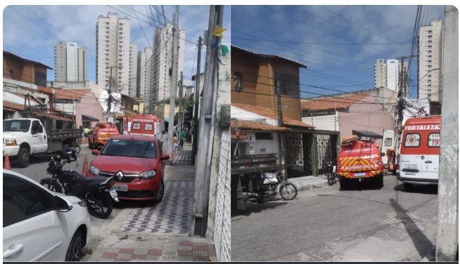 Homem morre eletrocutado durante manutenção em poste no Bairro Benfica, em Fortaleza