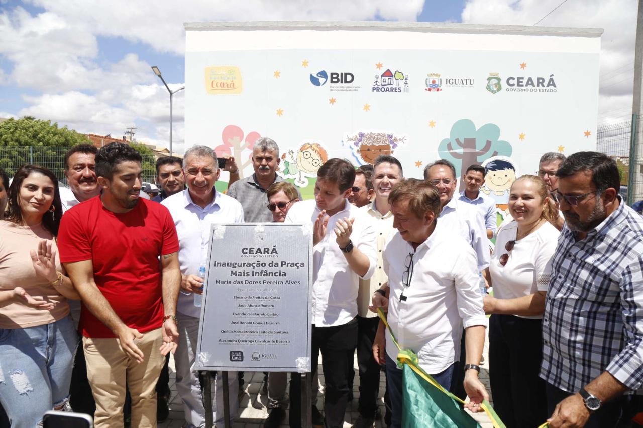 Inaugurada a Praça Mais Infância, em Iguatu