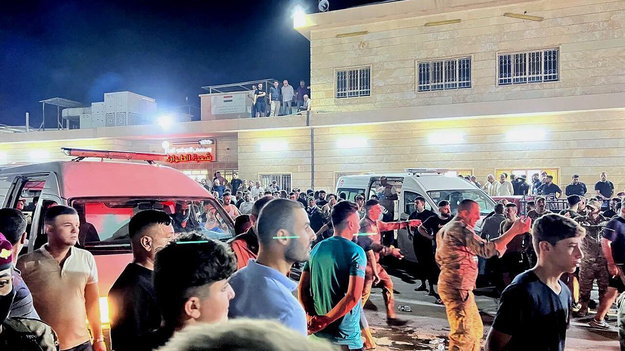 Pelo menos 100 pessoas morrem em incêndio durante festa de casamento no Iraque