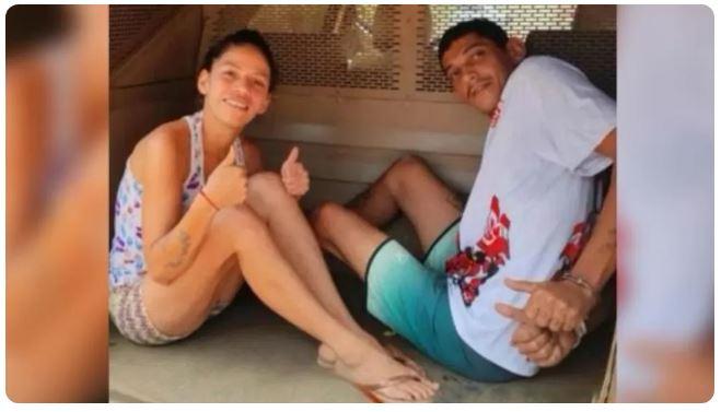 Casal sorri e faz joinha para foto enquanto é preso com 30 quilos de droga na cidade do Crato, no Ceará