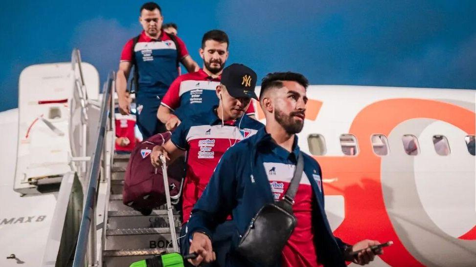 Fortaleza desembarca no Uruguai para final da Copa Sul-Americana contra a LDU