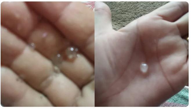 Chuva de granizo assusta moradores de Ubajara no interior do Ceará: 'Eram os raios junto com a chuva'