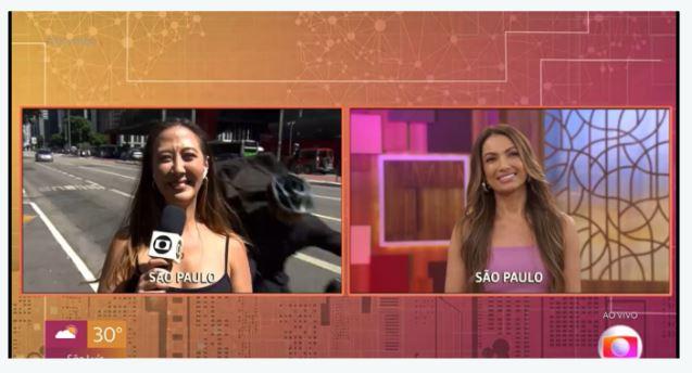 Repórter sofre tentativa de furto ao vivo no programa Encontro