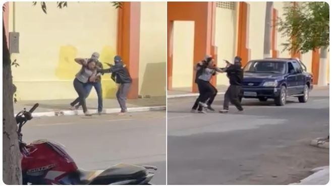 Suspeito de assaltar e manter mulher refém em Senador Pompeu é preso em Fortaleza um dia após crime e solto por falta de flagrante