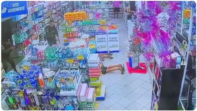 Adolescentes são detidos um minuto após anunciarem assalto em farmácia em Iguatu no Ceará