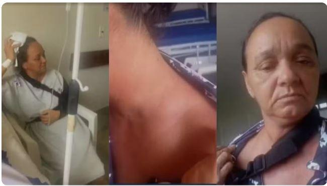 Agricultora cai de mesa hospitalar momentos antes de fazer cirurgia em Icó, no interior do Ceará