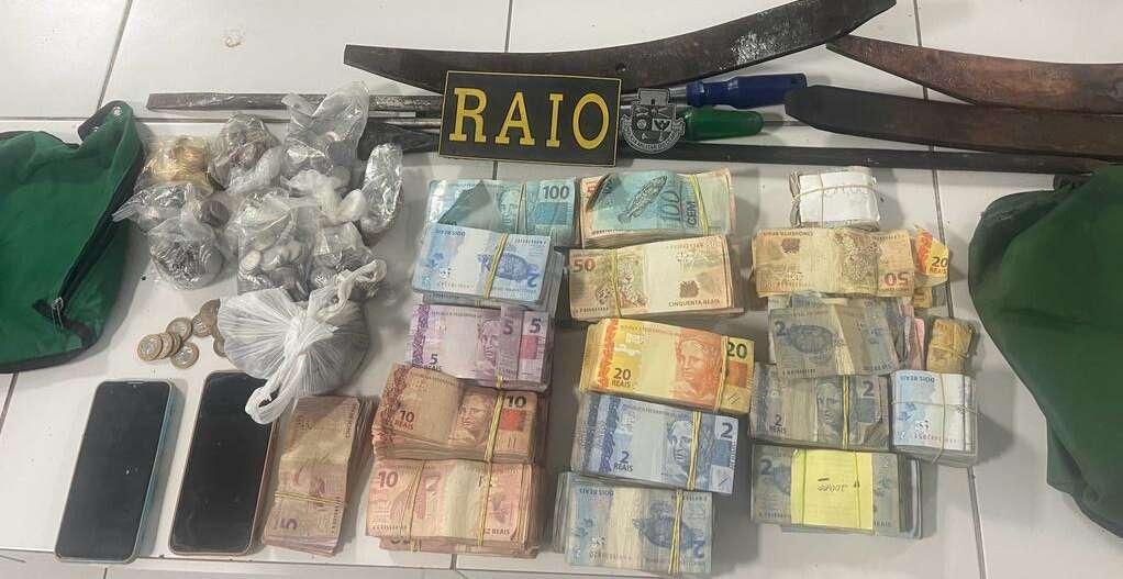 PMCE prende em flagrante dupla que furtou lotérica e recupera quase R$ 25 mil em Boa Viagem