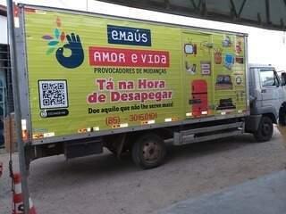 Caminhão carregado de doações da Semana Santa é furtado em Maracanaú, no Ceará