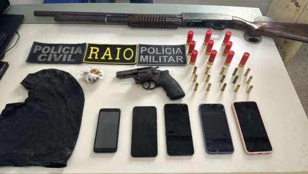 Ação conjunta resulta na prisão de suspeito por porte ilegal de arma de fogo e tráfico de drogas em Iguatu no Ceará