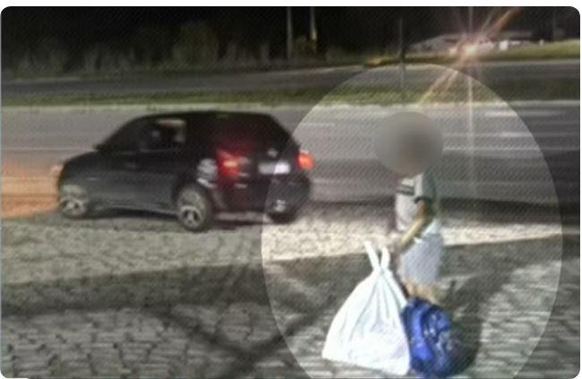 Pai e madrasta que abandonaram criança em Trairi no Ceará, foram ouvidos pela polícia e liberados