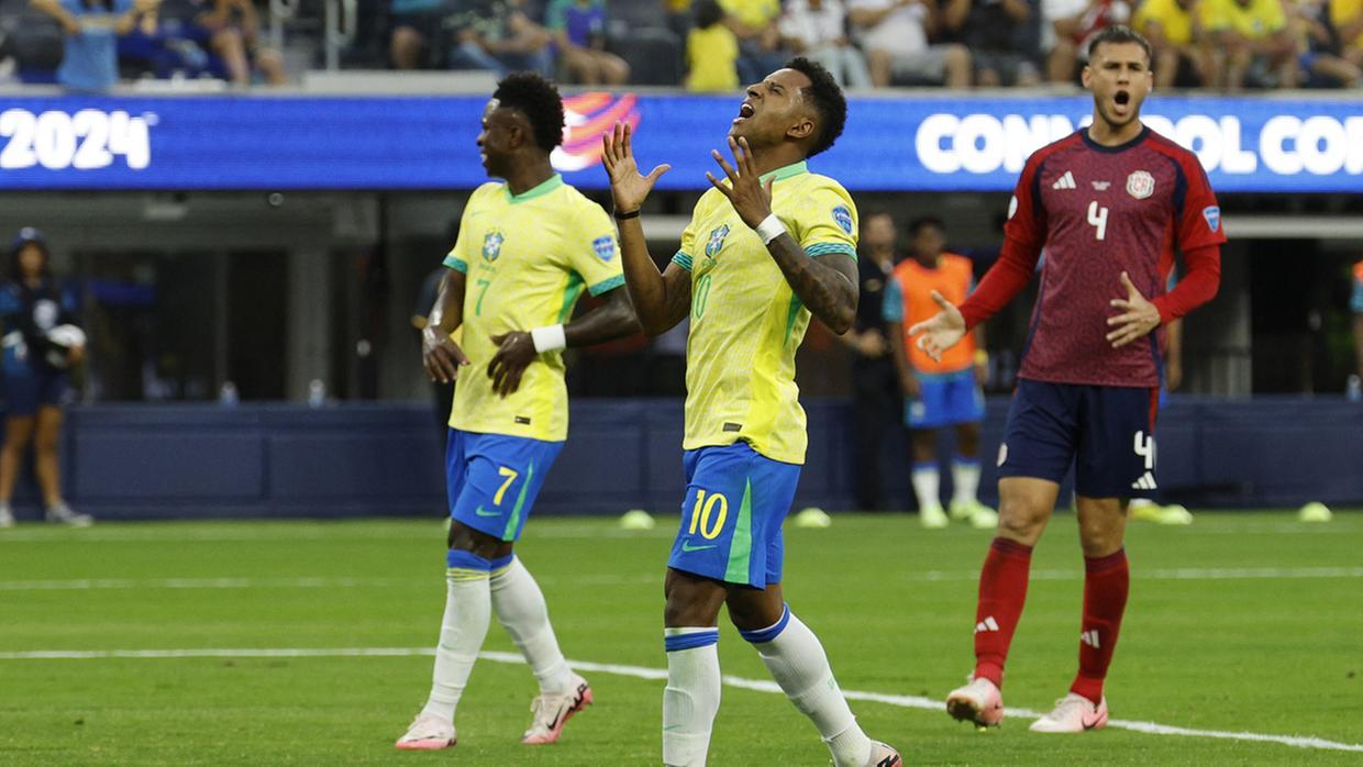 Brasil só empata com a Costa Rica na estreia da Copa América
