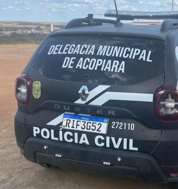 PCCE prende suspeita de utilizar documentação falsa em Acopiara no Ceará